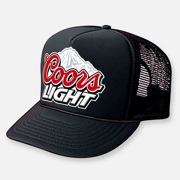 WEBIG Trucker Cap Silver Bullet Curved Bill Black Rockies 10212811