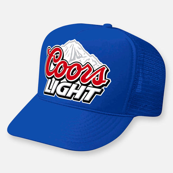 WEBIG Trucker Cap Silver Bullet Curved Bill Royal Blue Rockies 10267392