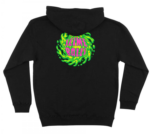 Slime Balls Hooded Heavyweight Sweatshirt Black