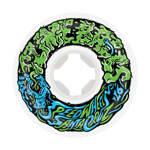 Santa Cruz - Slime Balls Skateboard Wheels (pack of 4) - Vomit Mini II 97a 54mm SLM-SKW-0105