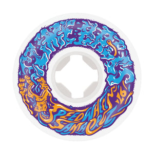 Santa Cruz - Slime Balls Skateboard Wheels (pack of 4) - Vomit Mini II 97a 56mm SLM-SKW-0106