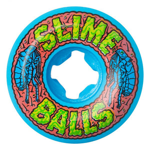 Santa Cruz Slime Balls Wheels Flea Balls Speed Balls 99a Blue 53mm 4pk SLM-SKW-0133