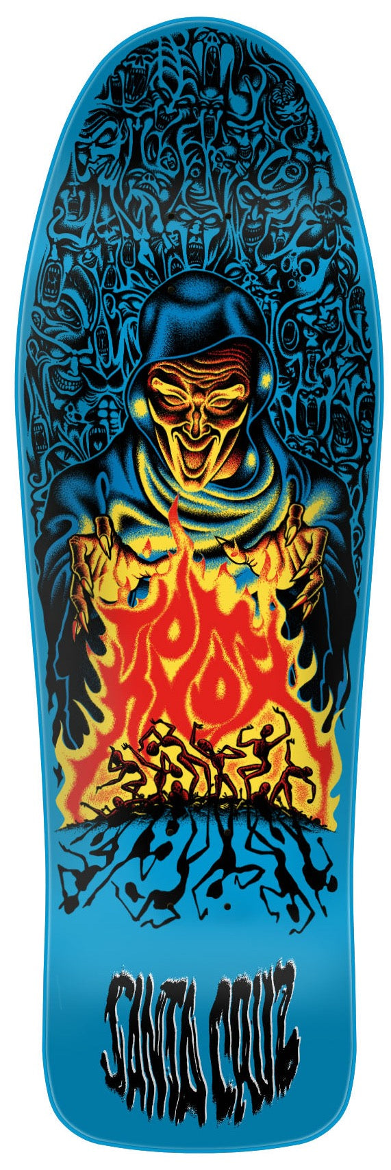 Santa Cruz Skateboard Deck Reissue Knox Firepit 10.07in SCR-SKD-5022