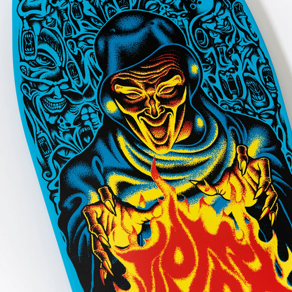Santa Cruz Skateboard Deck Reissue Knox Firepit 10.07in SCR-SKD-5022