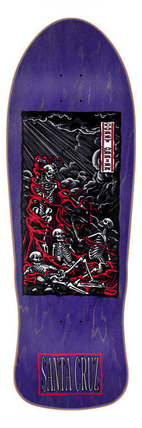 Santa Cruz Skateboard Deck Reissue O'Brien Purgatory 9.85in SCR-SKD-2476