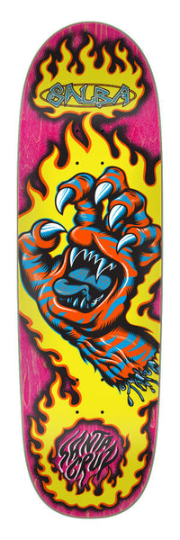 Santa Cruz Skateboard Deck Salba Tiger Hand Shaped 9.25in SCR-SKD-2480