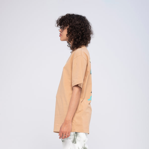 Santa Cruz T-Shirt Stroll Sandstone Size Small Sample 50% OFF