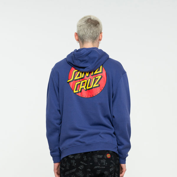 Santa Cruz Classic Dot Chest Hood Navy Blue Sample 50% OFF