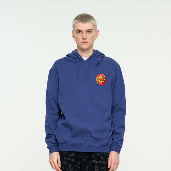 Santa Cruz Classic Dot Chest Hood Navy Blue Sample 50% OFF