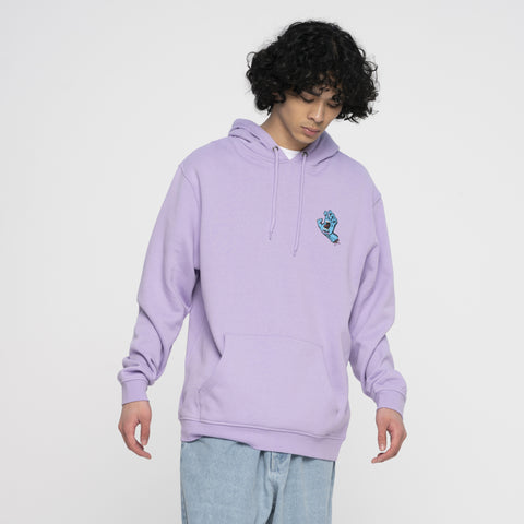 Santa Cruz Mens Screaming Hand Hoody Digital Lavender