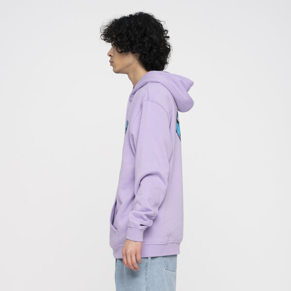 Santa Cruz Mens Screaming Hand Hoody Digital Lavender