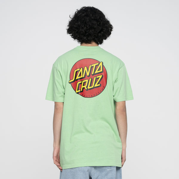 Santa Cruz Classic Dot Chest T-Shirt Apple Mint SCA-TEE-918