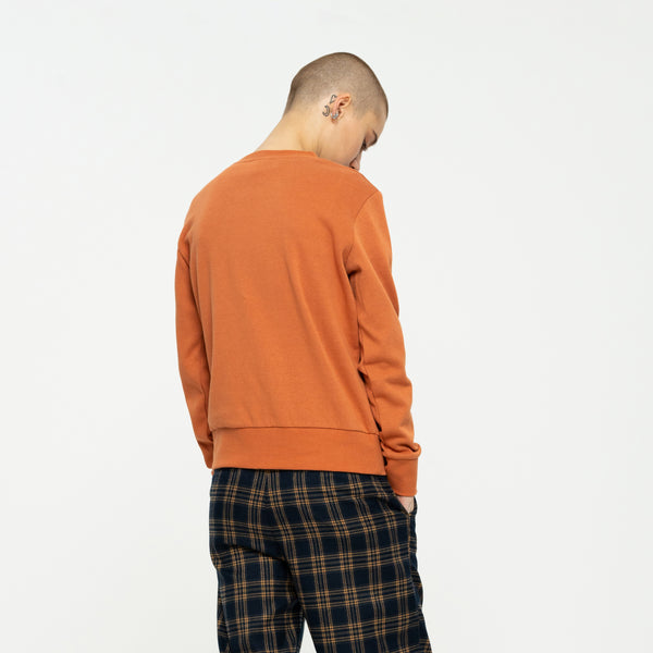 Santa Cruz Classic Dot Chest Emb Crew Butterscotch Small Sample 50% OFF