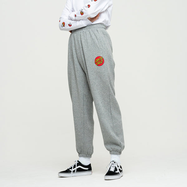 Santa Cruz Classic Dot Sweatpant Heather Grey Small Sample 50% OFF