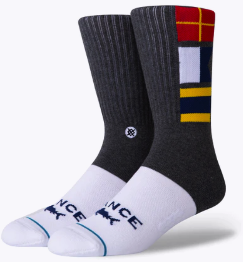 Stance Captain Stan Socks A556A20CAP-GRY