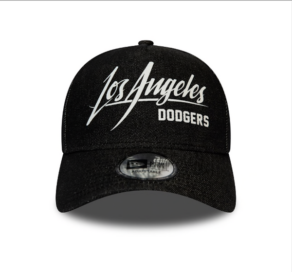 New Era Denim Black A Frame Los Angeles Dodgers Cap 11941836