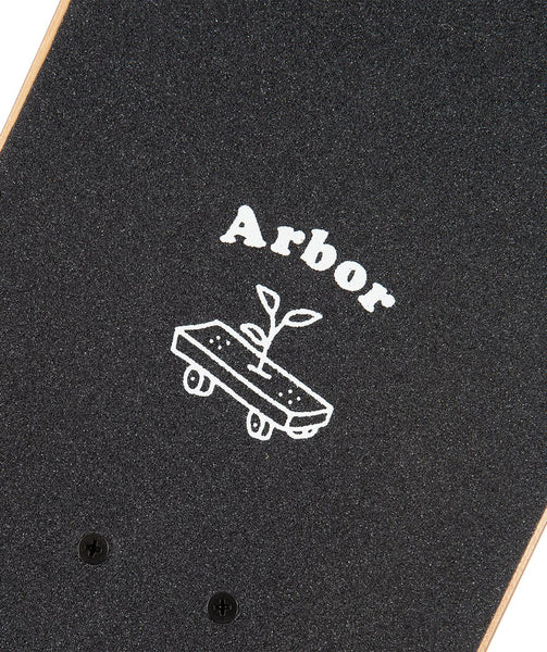 Arbor Skateboard Complete Seed 7.25" Woodcut ABR-COM-0105