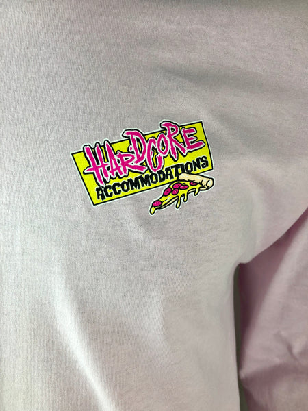 Thrilla Krew Hardcore Accommodations Men LS T-Shirt Pink