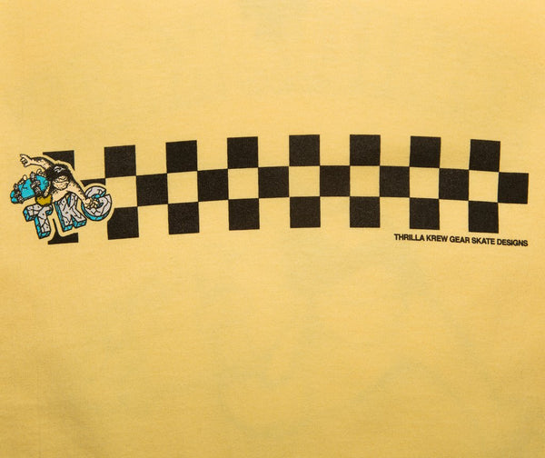 Thrilla Krew Primal Pete Checker Men T-shirt Banana