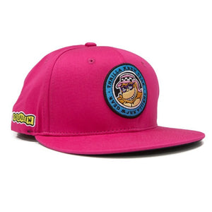 Thrilla Krew Dot Logo Snapback Cap Fuchsia