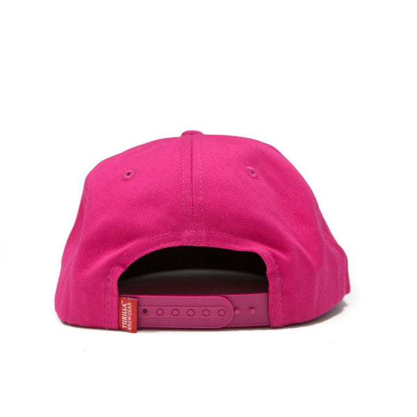 Thrilla Krew Dot Logo Snapback Cap Fuchsia