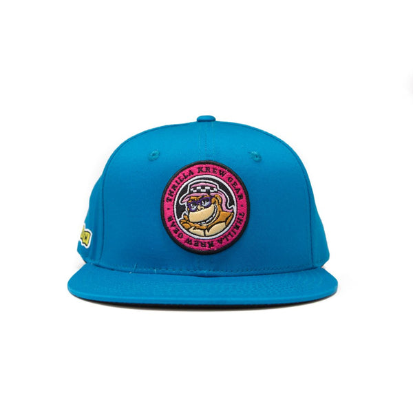 Thrilla Krew Dot Logo Snapback Cap Teal