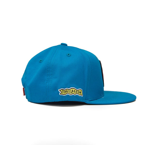 Thrilla Krew Dot Logo Snapback Cap Teal