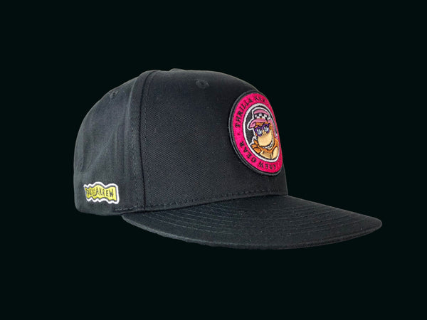 Thrilla Krew Dot Logo Snapback Cap Black
