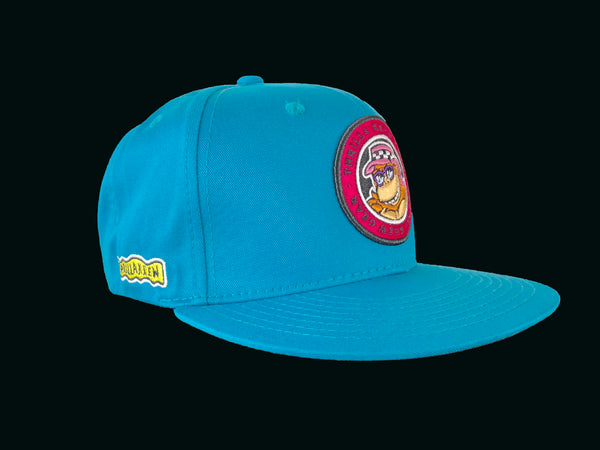 Thrilla Krew Dot Logo Snapback Cap Teal