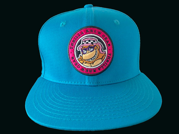 Thrilla Krew Dot Logo Snapback Cap Teal