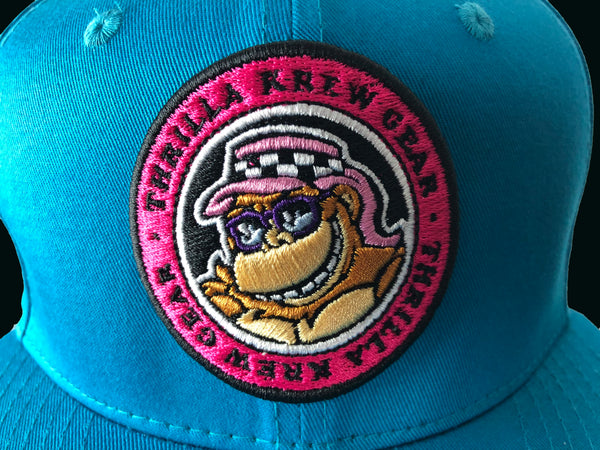 Thrilla Krew Dot Logo Snapback Cap Teal