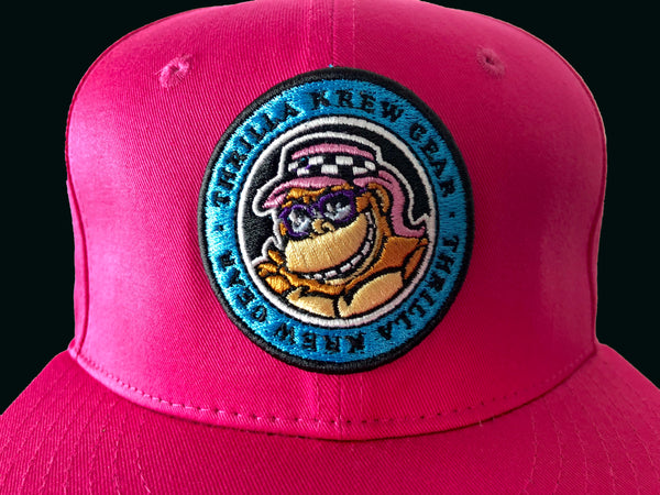 Thrilla Krew Dot Logo Snapback Cap Fuchsia