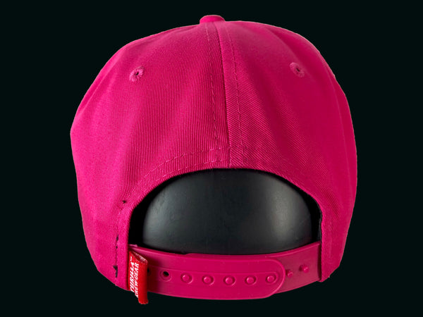 Thrilla Krew Dot Logo Snapback Cap Fuchsia