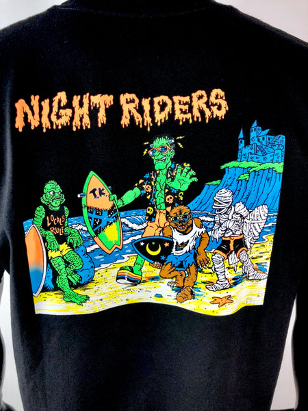 Thrilla Krew Nightrider Men T-shirt Black