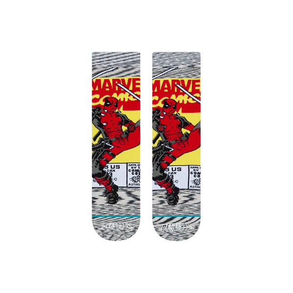 Stance Deadpool Comic Socks U545C19DEA-GRY