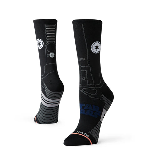 Stance Star Destroyer Crew Star Wars Socks M418D19STD-BLK-M