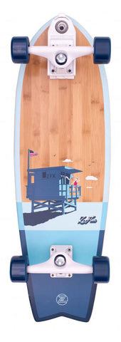 Z-Flex Surfskate Bamboo Fish 31" Blue  ZFX-COM-0105