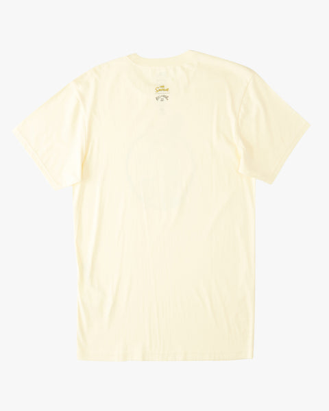 Billabong x Simpsons Family Tee shirt Mellow Yellow A1SS36