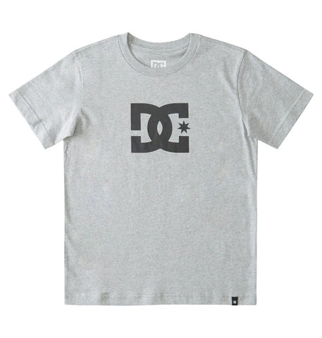 DC Star Kids Short Sleeve T-Shirt Grey