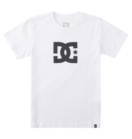 DC Star Kids Short Sleeve T-Shirt White