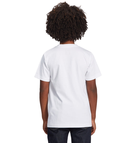 DC Star Kids Short Sleeve T-Shirt White