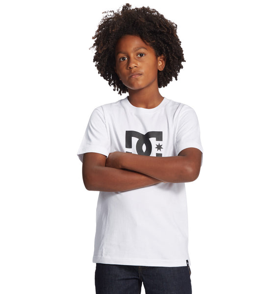 DC Star Kids Short Sleeve T-Shirt White