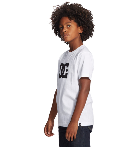 DC Star Kids Short Sleeve T-Shirt White