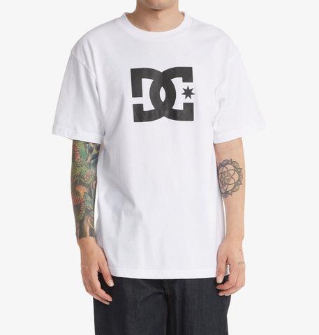 DC STAR Men's T-shirt White ADYZT04985-WBB0