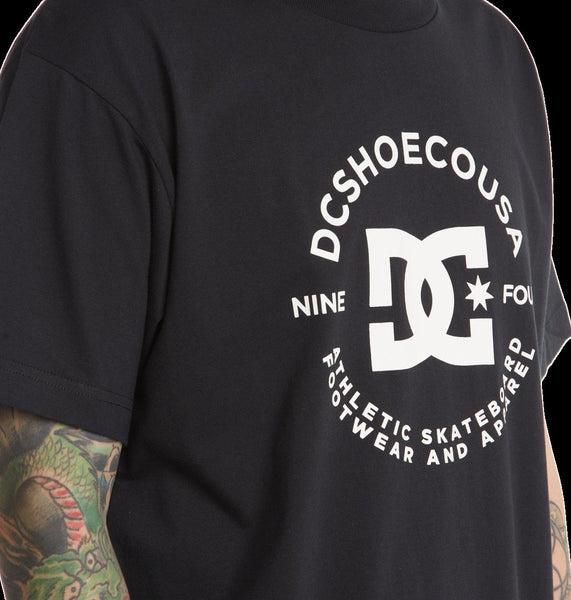 DC Star Pilot Short Sleeve T-Shirt for Men Black ADYZT04990BK
