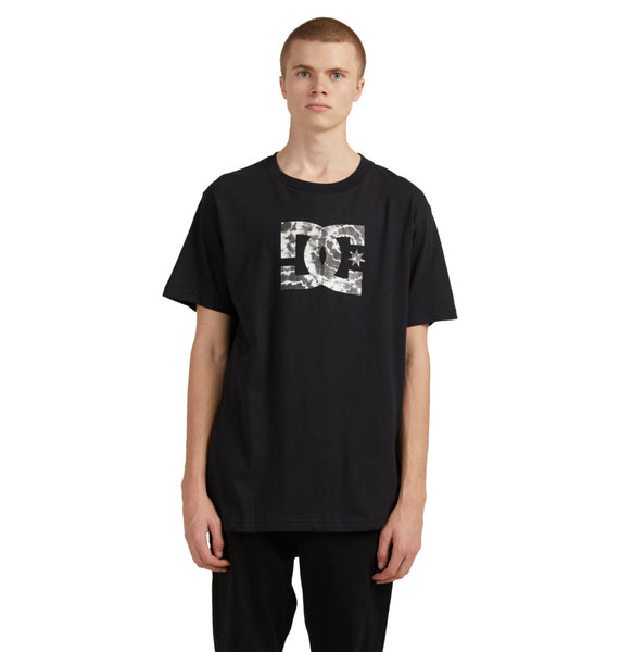 DC Star Fill Short Sleeve T-Shirt for Men Black ADYZT05077