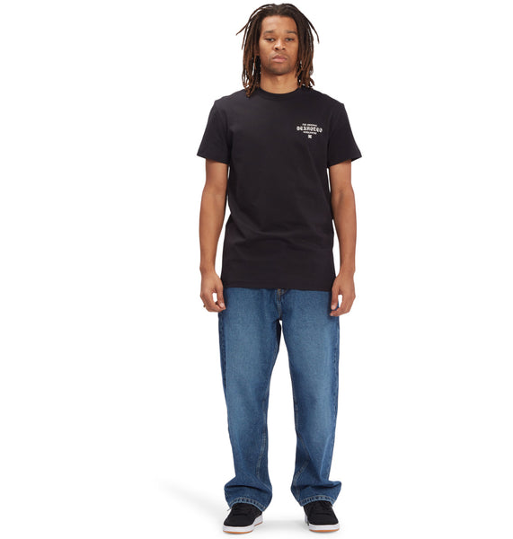 DC Boxed In Short Sleeve T-Shirt for Men Black ADYZT05098BK
