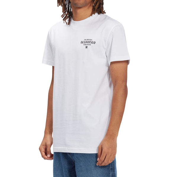 DC Boxed In Short Sleeve T-Shirt for Men White ADYZT05098