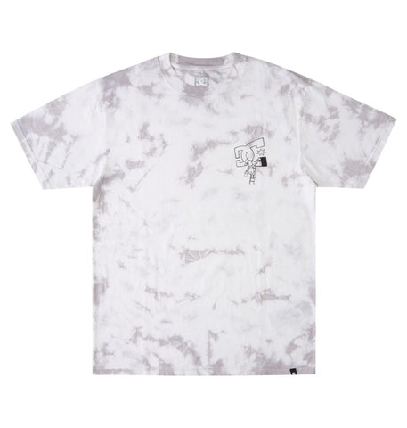DC Fill In Short Sleeve T-Shirt for Men Tie Dye ADYZT05107