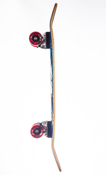 Powell Peralta Mini Skull and Sword Assembly 8" x 30" Blue POW-COM-0370